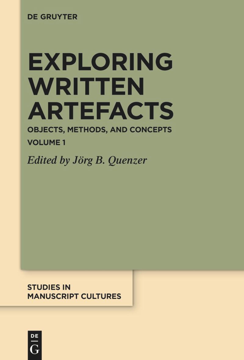 book: Exploring Written Artefacts