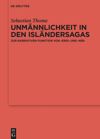 book: Unmännlichkeit in den Isländersagas