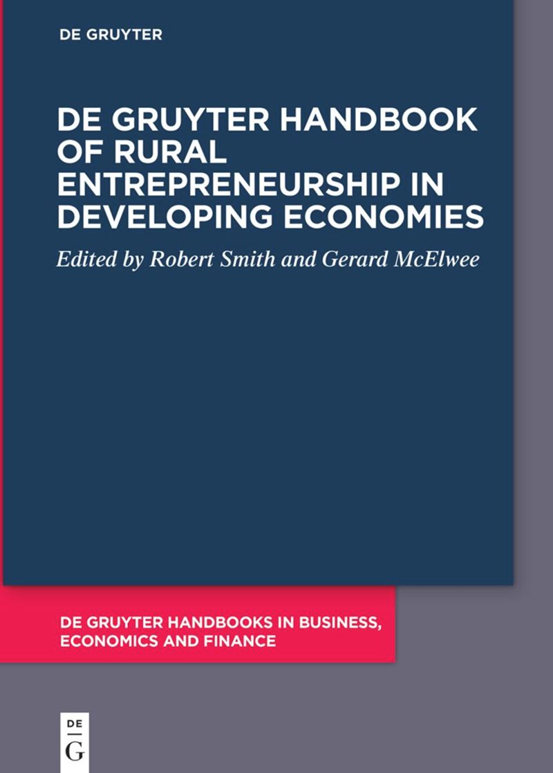 book: De Gruyter Handbook of Rural Entrepreneurship in Developing Economies