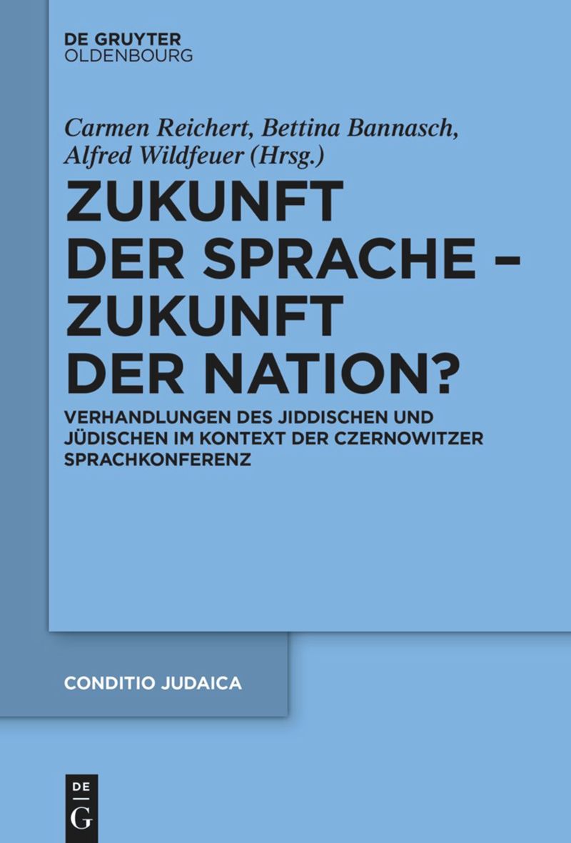 book: Zukunft der Sprache – Zukunft der Nation?