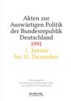 book: Akten zur Auswärtigen Politik der Bundesrepublik Deutschland 1991