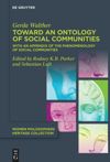book: Toward an Ontology of Social Communities