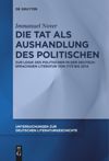 book: Die Tat als Aushandlung des Politischen