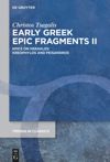 book: Early Greek Epic Fragments II