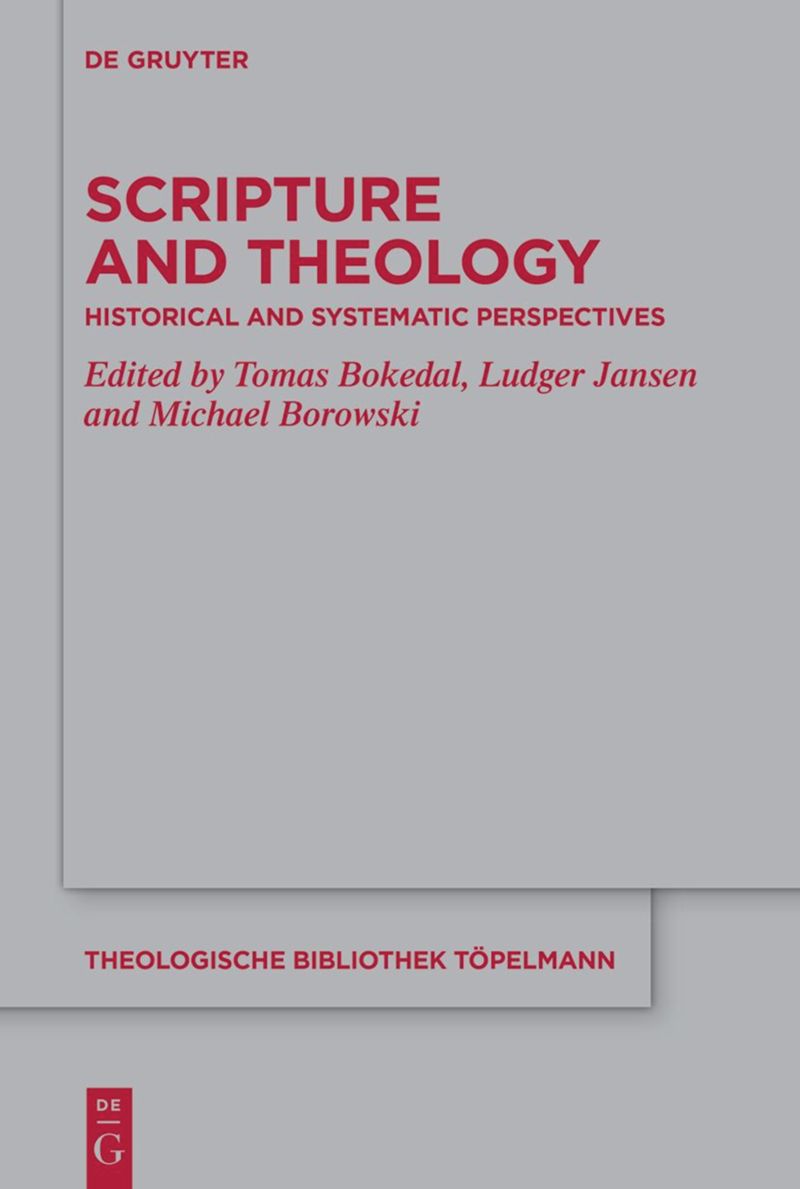 book: Scripture and Theology