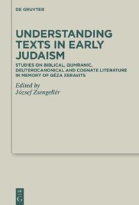 book: Understanding Texts in Early Judaism