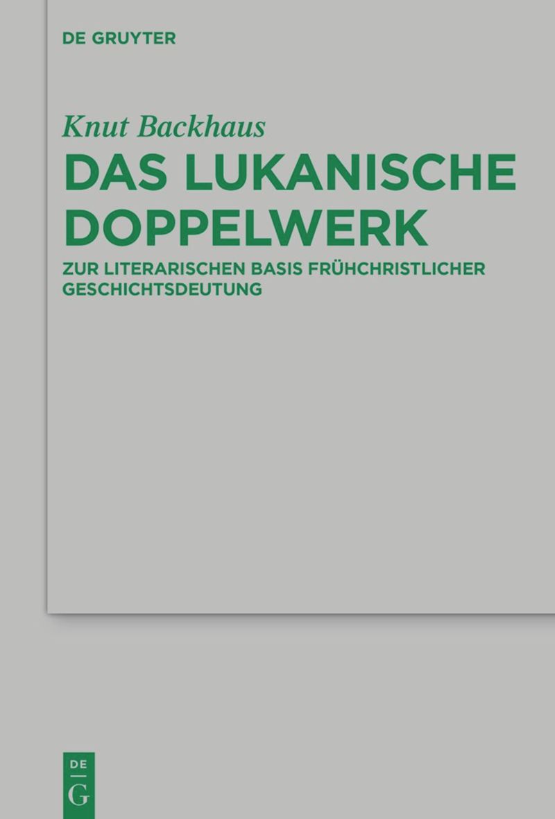 book: Das lukanische Doppelwerk
