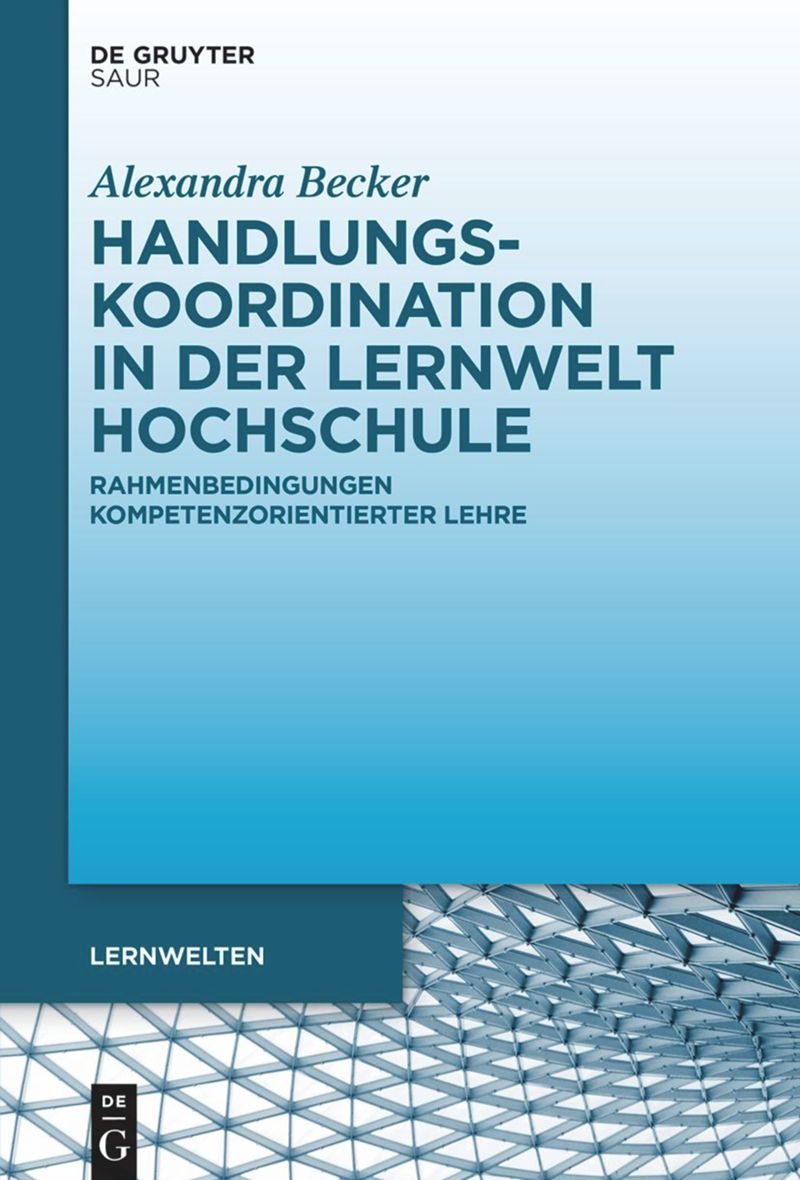 book: Handlungskoordination in der Lernwelt Hochschule