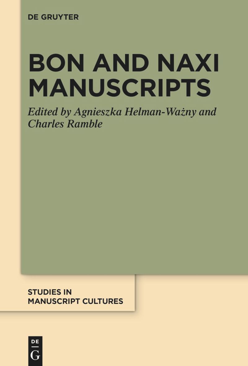 book: Bon and Naxi Manuscripts