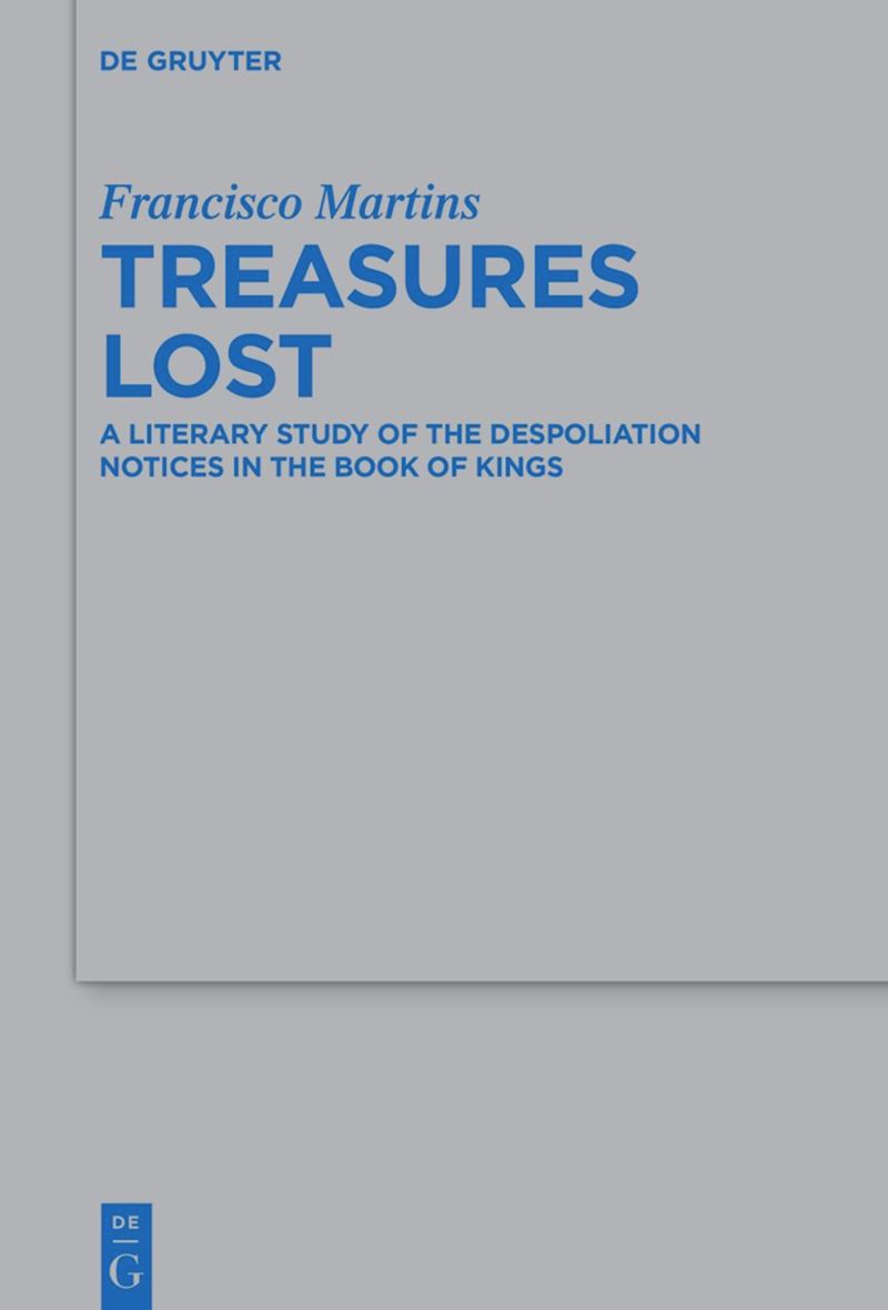 book: Treasures Lost