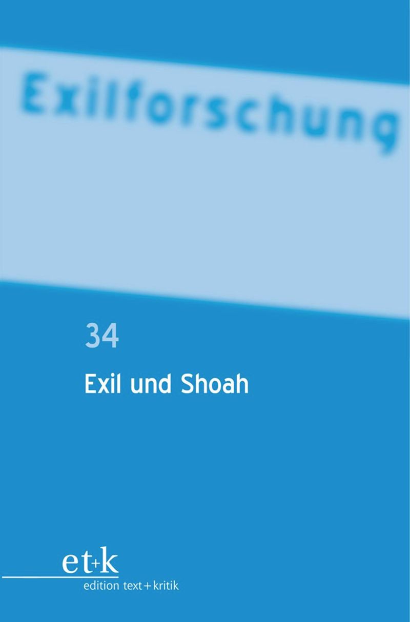 book: Exil und Shoah
