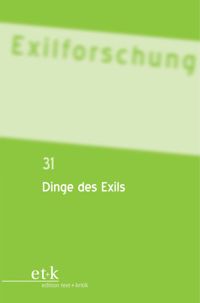 book: Dinge des Exils