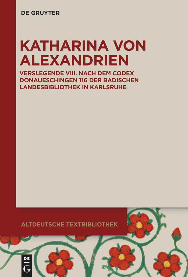book: Katharina von Alexandrien