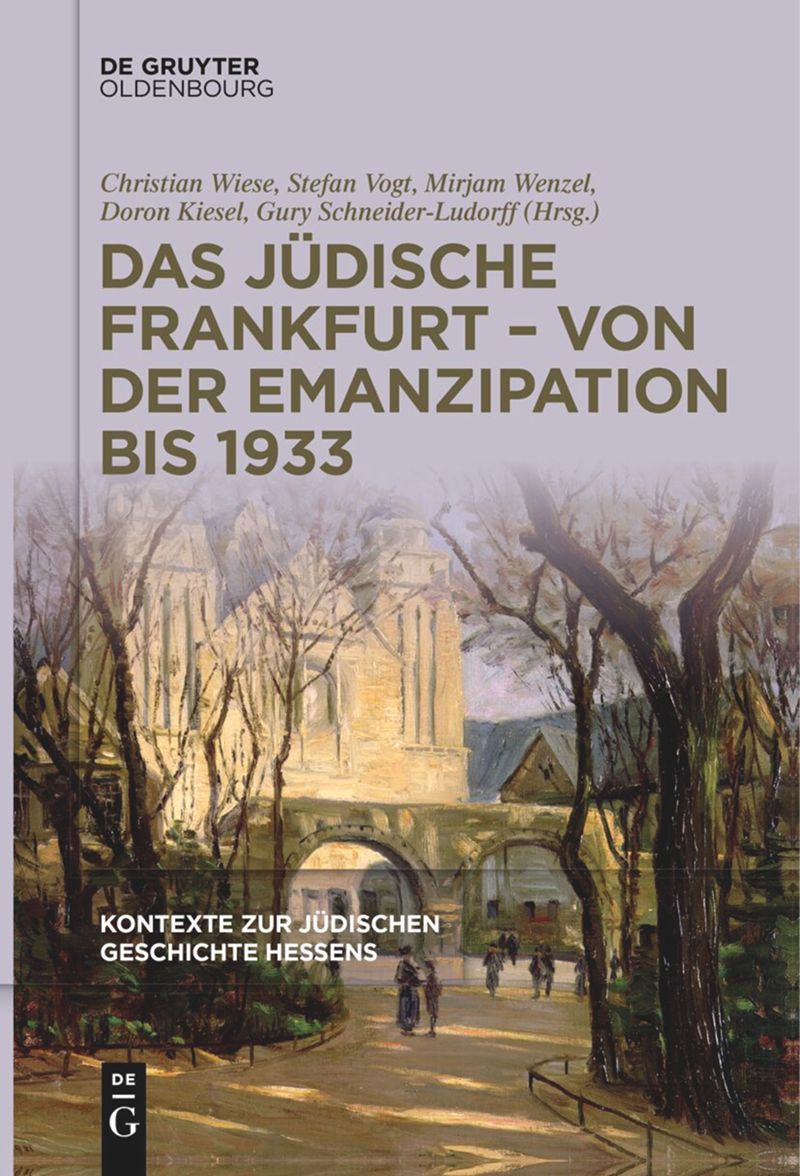 book: Band 2 Das jüdische Frankfurt – von der Emanzipation bis 1933