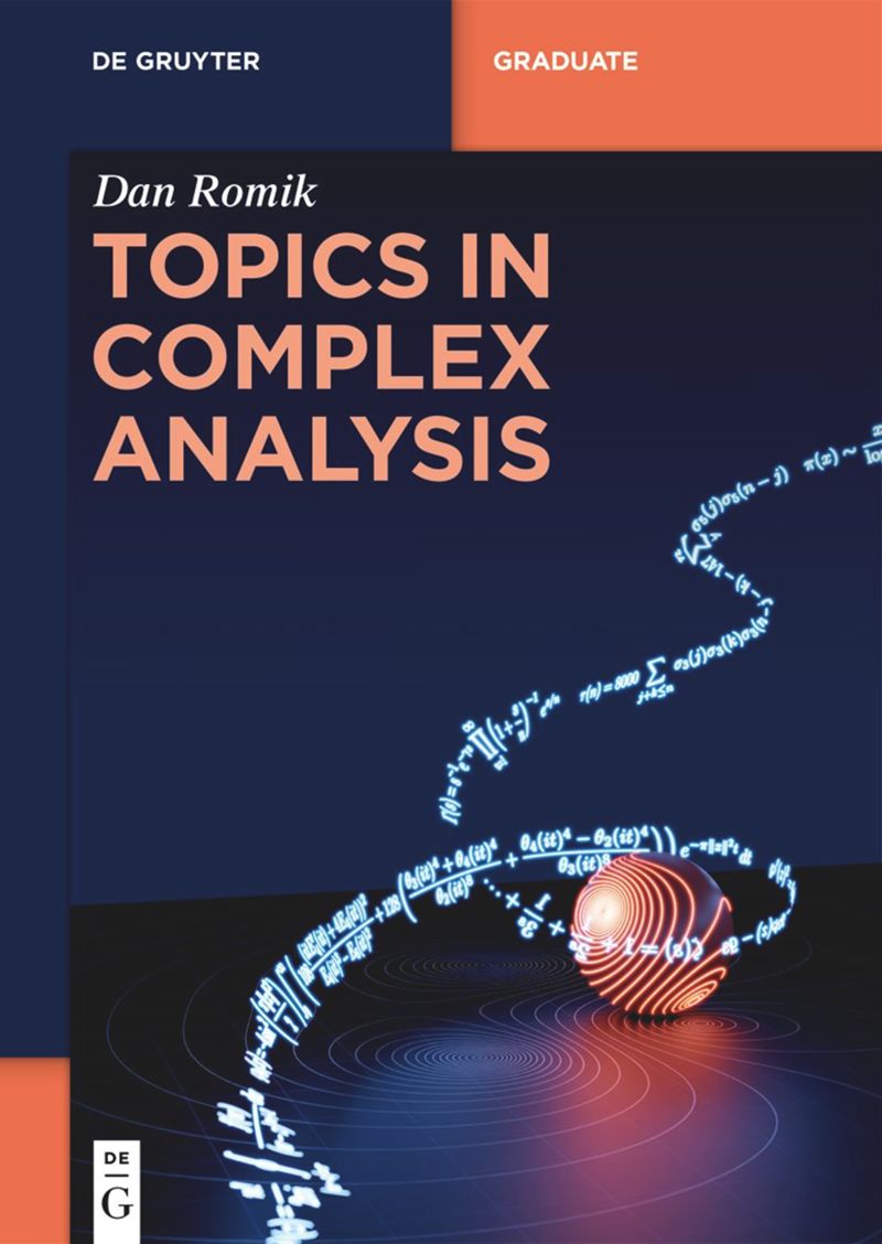 book: Topics in Complex Analysis