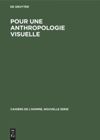 book: Pour une anthropologie visuelle