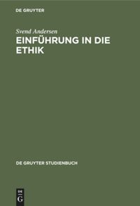 book: Einführung in die Ethik