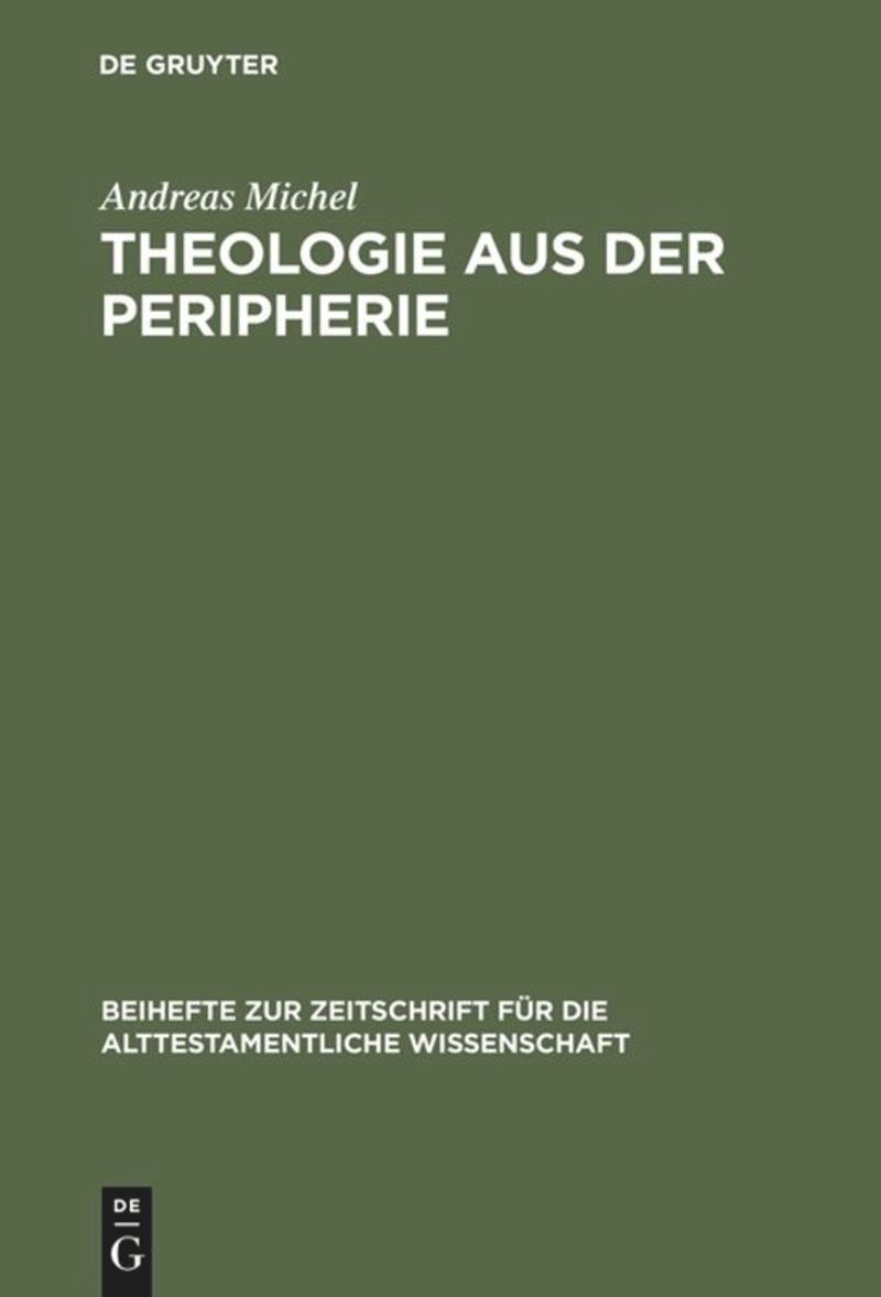 book: Theologie aus der Peripherie
