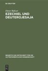 book: Ezechiel und Deuterojesaja