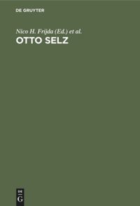book: Otto Selz