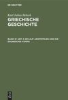 book: Band 3, Abteilung 2 Bis auf Aristoteles und die Eroberung Asiens