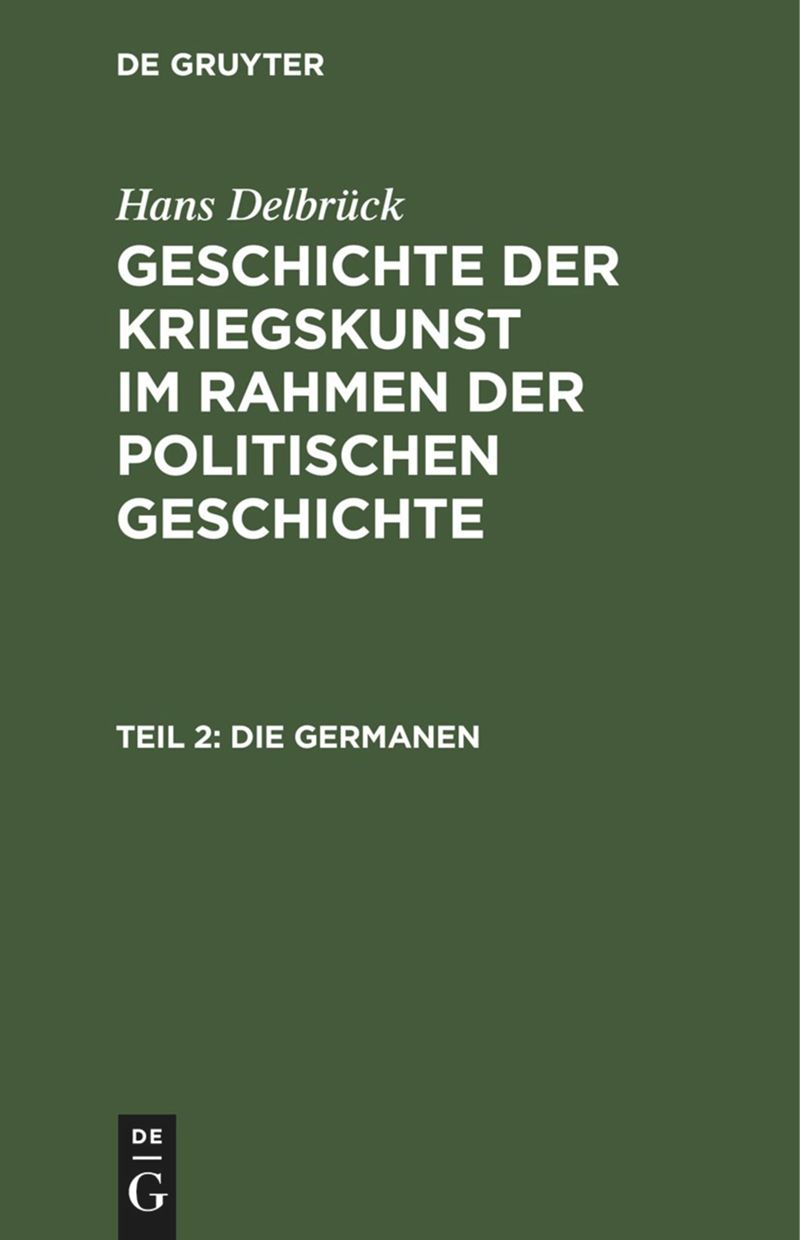 book: Teil 2 Die Germanen