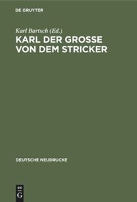book: Karl der Große von dem Stricker