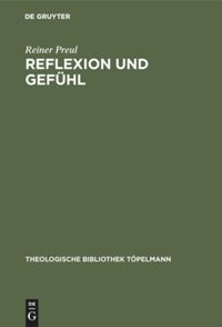 book: Reflexion und Gefühl
