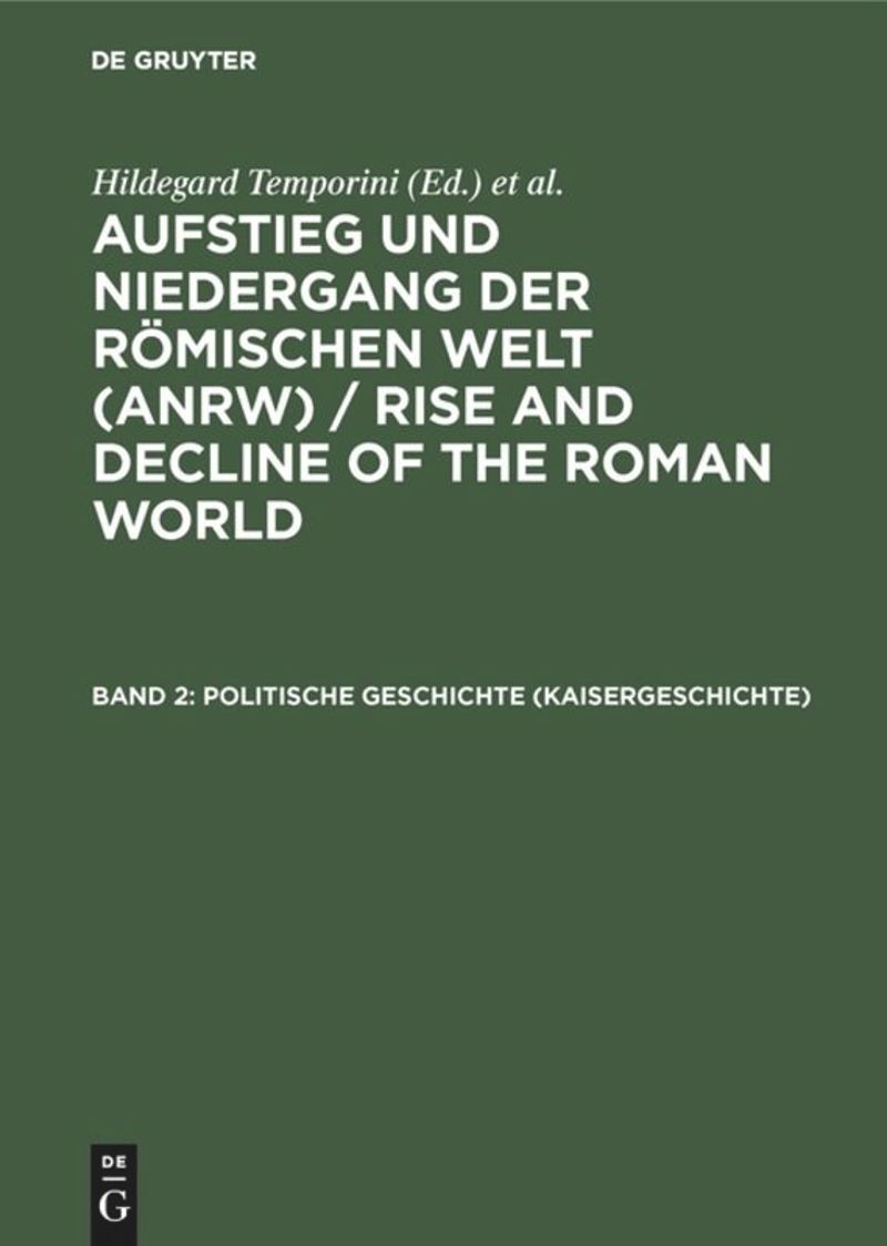 book: Band 2 Politische Geschichte (Kaisergeschichte)