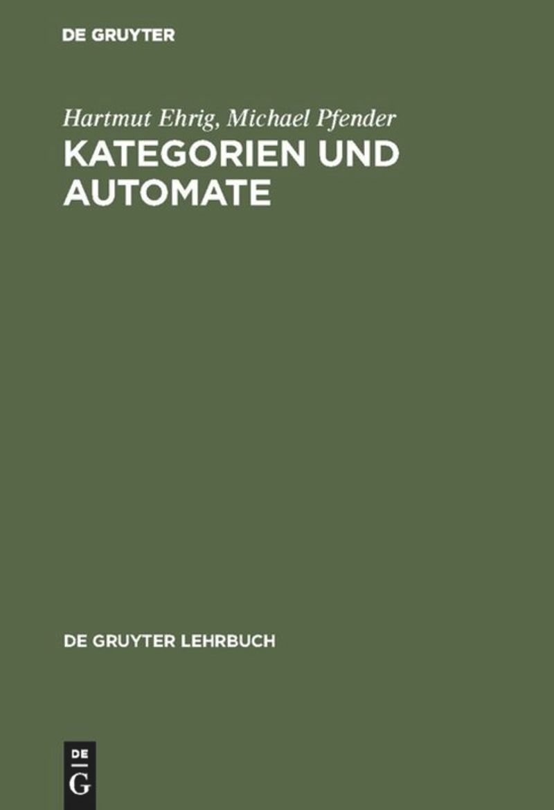 book: Kategorien und Automate