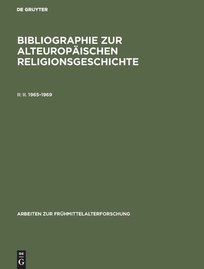 book: Band 2 II. 1965–1969