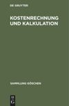 book: Kostenrechnung und Kalkulation