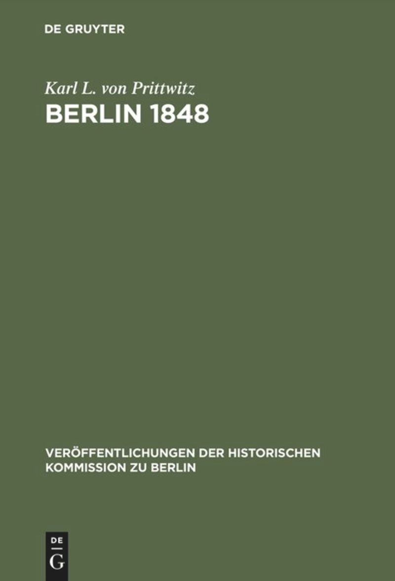 book: Berlin 1848