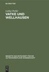 book: Vatke und Wellhausen