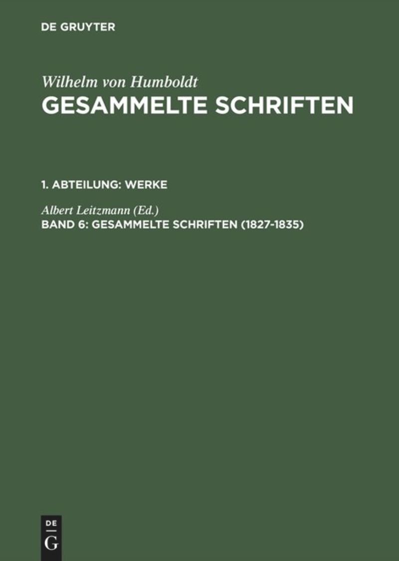 book: Band 6 1827–1835