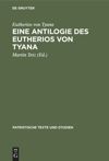 book: Eine Antilogie des Eutherios von Tyana
