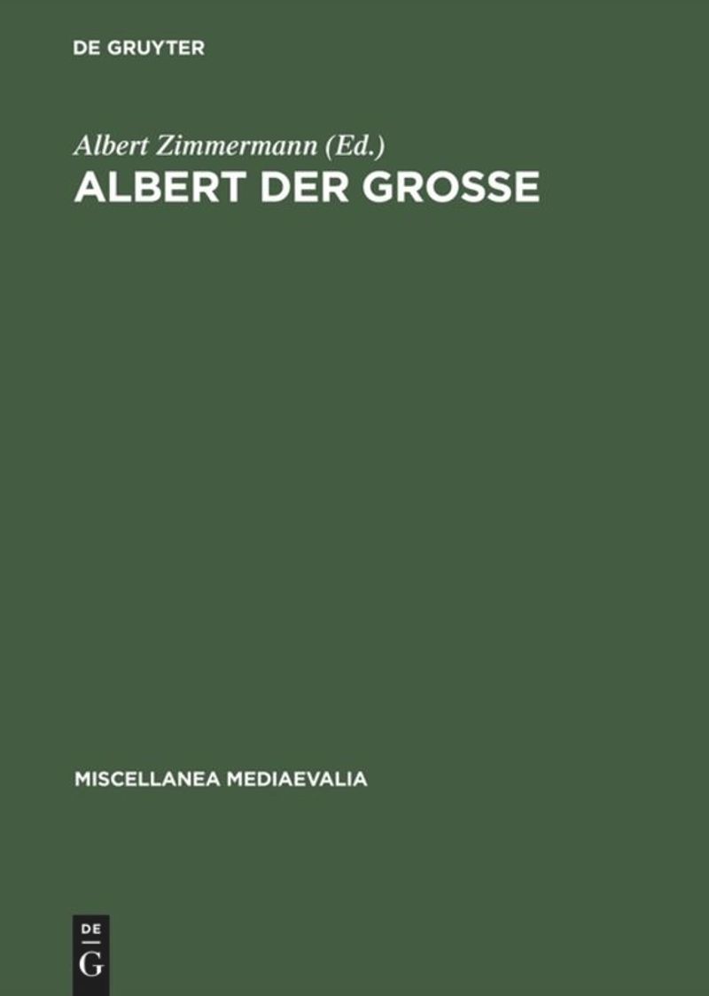 book: Albert der Große