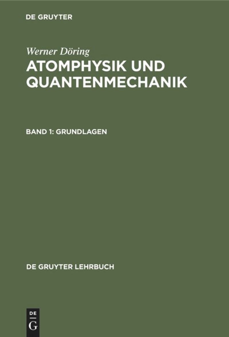 book: Band 1 Grundlagen