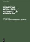 book: [2] Structure, functional aspects, metabolism