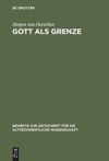 book: Gott als Grenze