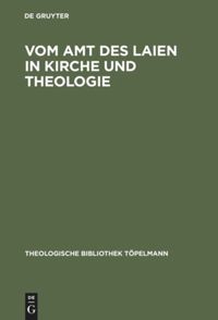 book: Vom Amt des Laien in Kirche und Theologie