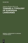 book: Toward a Typology of European Languages