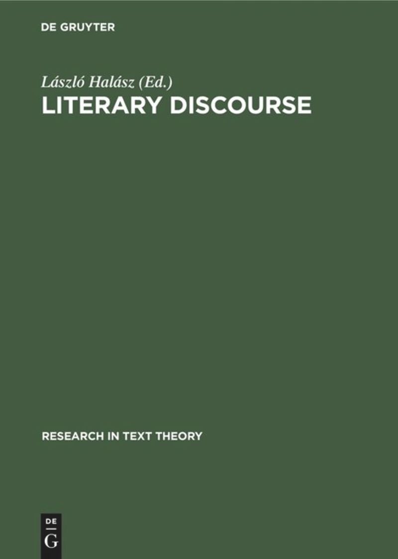 book: Literary Discourse