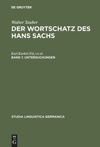 book: Band 1 Untersuchungen