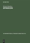 book: Epinikion