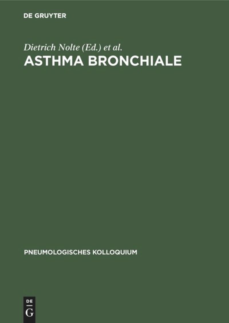 book: Asthma bronchiale