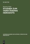 book: Studien zum Verständnis Herodots