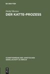 book: Der Katte-Prozeß