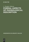book: Formal Aspects of Phonological Description