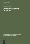 book: "Der papierne Wisch"